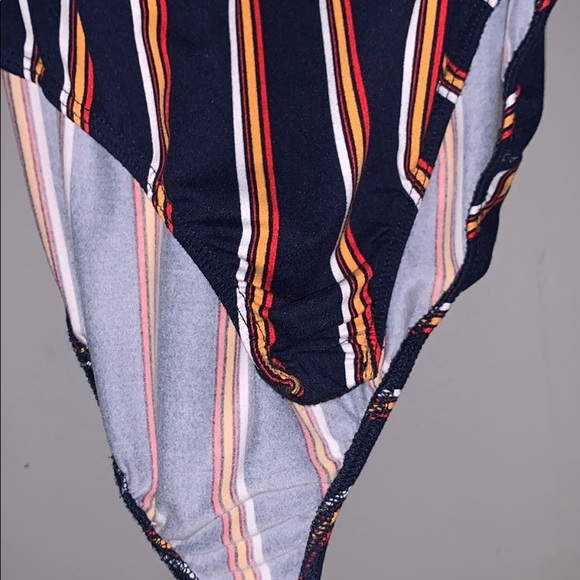 Stripped bodysuit - Picture 2 of 4